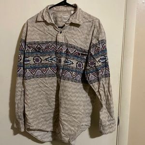 Vintage western button down
